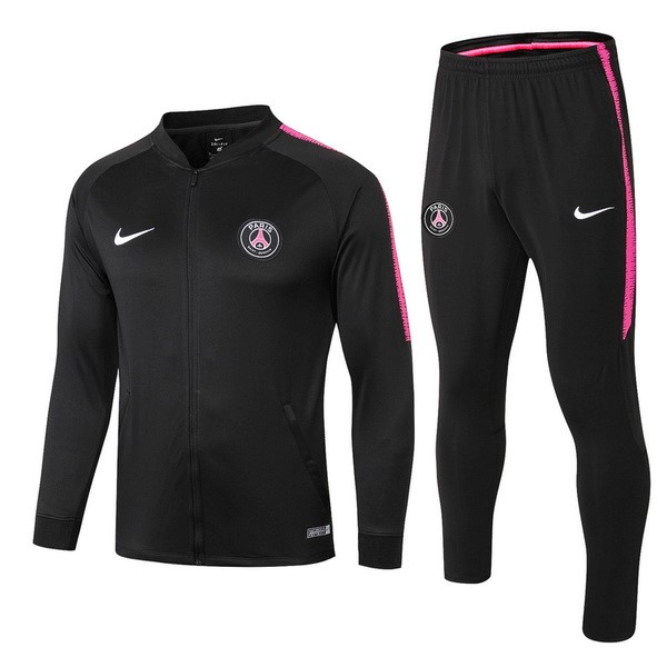 Chandal Del De Lana Niños Paris Saint Germain 2018-2019 Negro Blanco Rosa